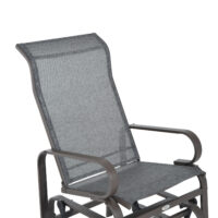 Schaukelstuhl Relaxstuhl für Garten Terrasse Balkon Outdoor Metall