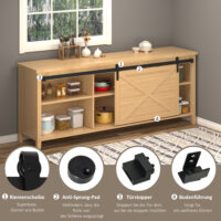 Schwarzes Schiebetürsystem aus Kohlenstoffstahl für eine einzelne Schiebetür.