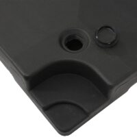 Schirmständer für Ampelschirm und Marktschirm mit Bodenkreuz 78kg