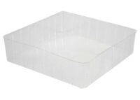 Schirmständer Regenschirmständer Schirmhalter quadratisch 55cm Schrift weiss