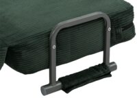 Schlafsessel Klappsessel Schlafsofa Gästebett Liegefläche 190x100cm Cord grün