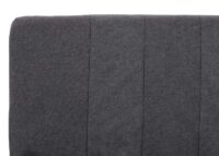 Schlafsessel Klappsessel Schlafsofa Gästebett Liegefläche 186x97cm dunkelgrau