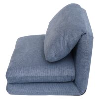 Schlafsessel Schlafsofa Funktionssessel Klappsessel Relaxsessel hellblau