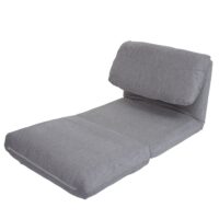 Schlafsessel Schlafsofa Funktionssessel Klappsessel Relaxsessel hellgrau