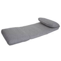 Schlafsessel Schlafsofa Funktionssessel Klappsessel Relaxsessel hellgrau