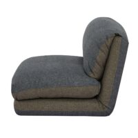 Schlafsessel Schlafsofa Funktionssessel Klappsessel Relaxsessel khaki/dunkelgrau