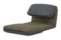 Schlafsessel Schlafsofa Funktionssessel Klappsessel Relaxsessel khaki/dunkelgrau