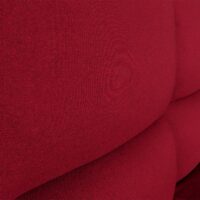 Schlafsofa Gästebett Schlafcouch Couch Schlaffunktion Liegefläche 180x110cm bordeaux