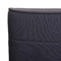 Schlafsofa Couch Klappsofa Gästebett Bettsofa Schlaffunktion 165cm anthrazit-grau