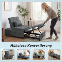 Schlafsofa Schlafsessel multifunktional verstellbar