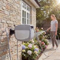 Schlauchbox Gartenschlauch automatisch schwenkbar 20m