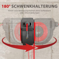 Schlauchtrommel automatisch zur Wandmontage mit 16m Schlauch