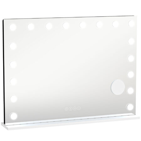 Schminkspiegel mit LED dimmbar Bluetooth Lautsprecher Vergrösserung