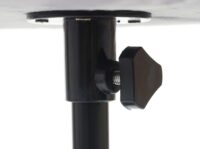 Schneiderpuppe Schaufensterpuppe Torso weiblich Schaumstoff Samt grau