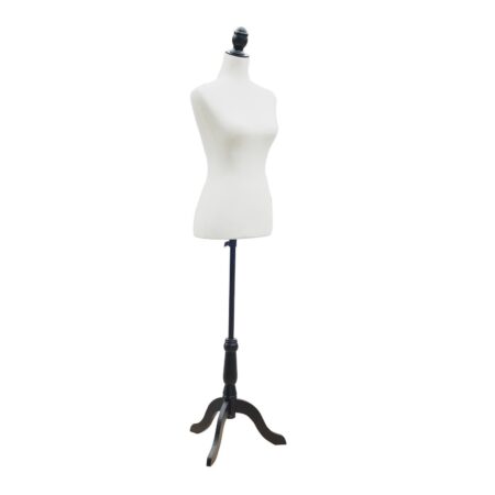 Schneiderpuppe Kleiderpuppe Schaufensterpuppe Mannequin Schaumstoff Holz weiss
