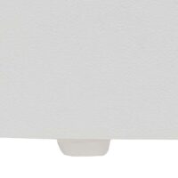 Schrank Kommode Highboard Schiebetür 8 Staufächer Industrial 163x76x38cm weiss
