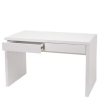 Schreibtisch Bürotisch Computertisch Arbeitstisch Hochglanz 120x60cm weiss