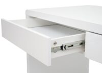 Schreibtisch Bürotisch Computertisch Arbeitstisch Hochglanz 120x60cm weiss