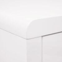 Schreibtisch Bürotisch Computertisch Arbeitstisch Hochglanz 120x60cm weiss