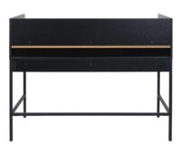 Schreibtisch Bürotisch Computertisch Schublade 120x50cm Holz Metall Eiche-Optik
