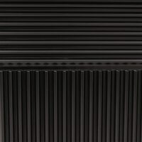 Moderner Schreibtisch aus MDF und Metall 120x60 cm natur