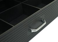 Schubladenbox für Kaffeekapseln Teebeutel mit 4 Schubladen 13x34x31cm