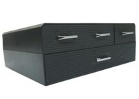 Schubladenbox für Kaffeekapseln Teebeutel mit 4 Schubladen 13x34x31cm