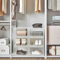 Schuhbox Aufbewahrungsbox 6er-Set Transparent.