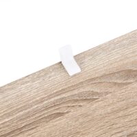 Weisses Schuhkipper-Regal mit Türen und zusätzlichem Ablagefach für Schuhe und Accessoires.