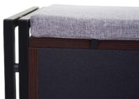 Schuhkommode JAM-A27 Sitzmöglichkeit 53x110x30cm dunkelbraun