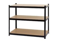 Schwerlastregal Stahl 875kg 5 Böden 200x120x60cm schwarz