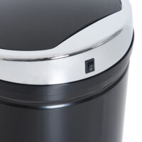 Sensor Mülleimer automatischer Abfalleimer für Küche 42L Edelstahl