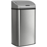 Sensor-Mülleimer automatisch für Küche Büro 48L Edelstahl