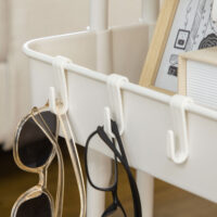 Servierwagen Rollwagen mit 3 Etagen Weiss