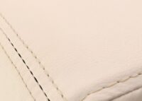 Sessel Loungesessel Kunstleder weiss