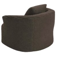 Sessel Loungesessel Relaxsessel Cocktailsessel Cord braun