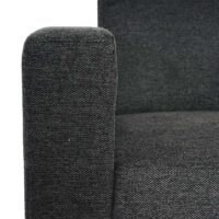 Sessel Loungesessel Stoff anthrazit-grau