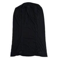 Set Stehtisch mit Husse klappbar höhenverstellbar Ø60cm schwarz