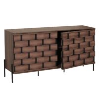 Sideboard Kommode 3D-Flecht-Design Push-to-open 152x80x40cm