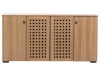 Sideboard Kommode Anrichte 4 Türen 9 Staufächer 83x159x37cm braun