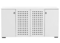 Sideboard Kommode Anrichte 4 Türen 9 Staufächer 83x159x37cm weiss