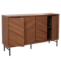 Sideboard Kommode Highboard Anrichte 94x151x40cm braun