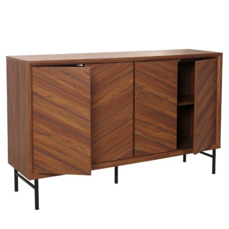 Sideboard Kommode Highboard Anrichte 94x151x40cm braun