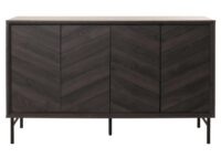 Sideboard Kommode Highboard Anrichte 94x151x40cm dunkelgrau