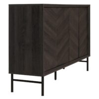 Sideboard Kommode Highboard Anrichte 94x151x40cm dunkelgrau