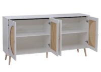 Sideboard Kommode Türen Anrichte Staufächer 80x160x40cm weiss