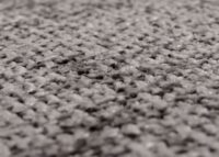 Sitzbank Esszimmerbank Edelstahl Chenille Öko-Tex 160cm dunkelgrau