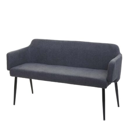 Sitzbank JAM-L13 Textil 133cm anthrazit