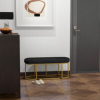 Blaue vielseitige Polsterbank in Samtoptik mit einer Traglast von bis zu 200kg, ideal für zusätzlichen Sitzkomfort.