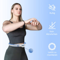 Smart Hula Hoop Reifen verstellbar mit Gewicht und Zähler für Erwachsene